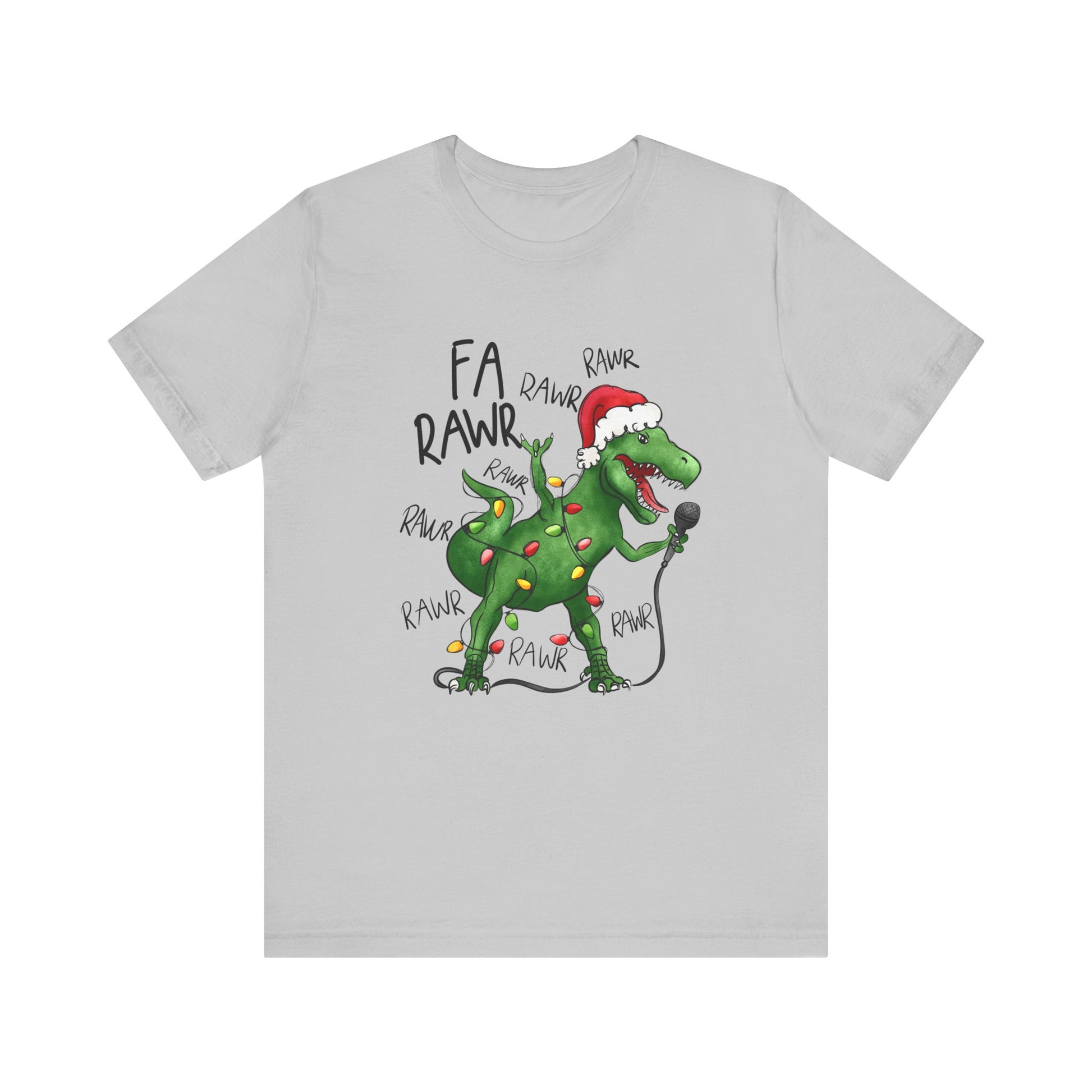 Dinosaur Karaoke Christmas Music Shirt, Christmas Music Shirt - PopCultureByDesign36
