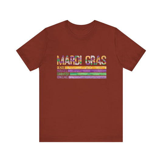 Louisiana Mardi Gras Shirt, Fat Tuesday, Bourbon Street Tee - PopCultureByDesign36