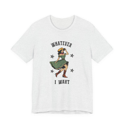 I Do A Thing Called What I Want Shirt, Rodeo Shirt, Western Women Shirt - PopCultureByDesign36