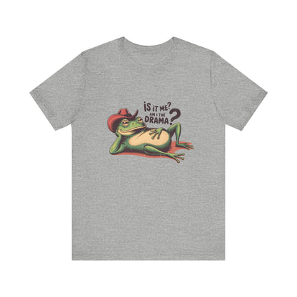 Am I The Drama Shirt, Funny Frog Joke T-Shirt, Meme Frog Shirt - PopCultureByDesign36