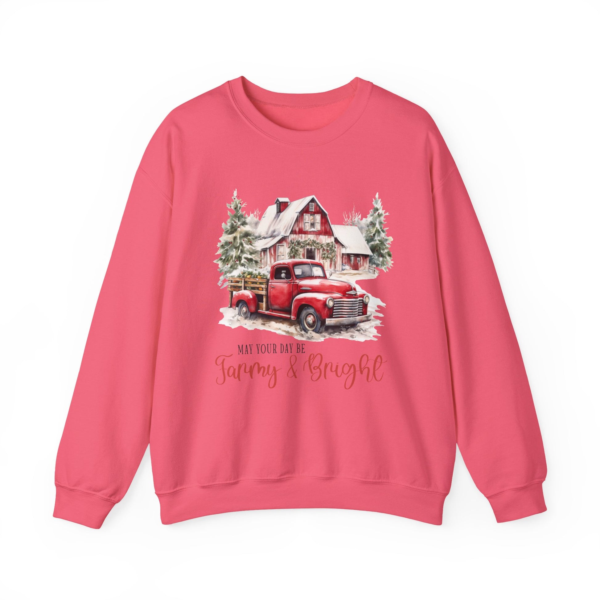 May your day be farmy and bright, Country Farm Christmas shirt - PopCultureByDesign36