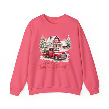 May your day be farmy and bright, Country Farm Christmas shirt - PopCultureByDesign36