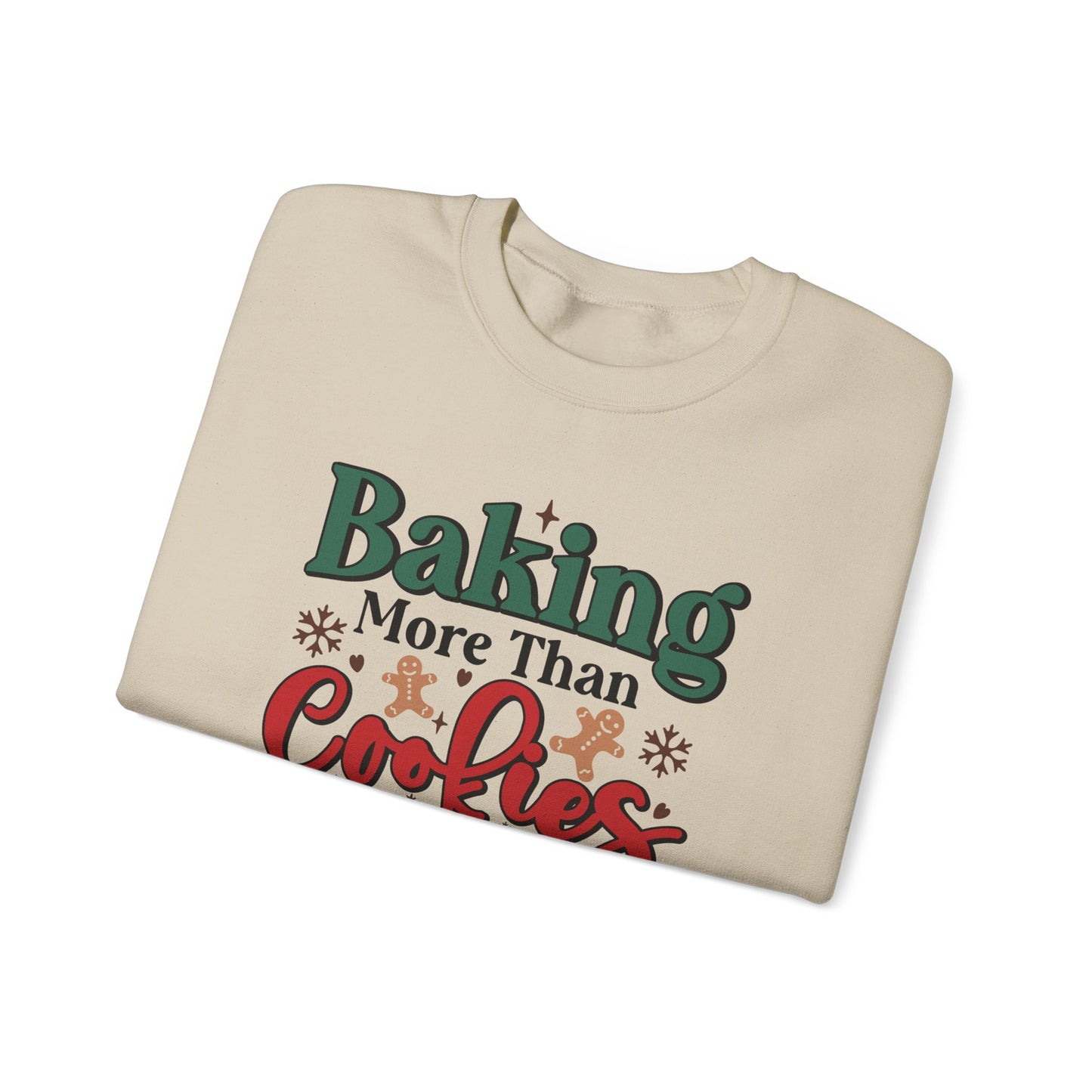 Baking More Than Cookies This Year Sweatshirt, Pregnancy Reveal Sweatshirt - PopCultureByDesign36