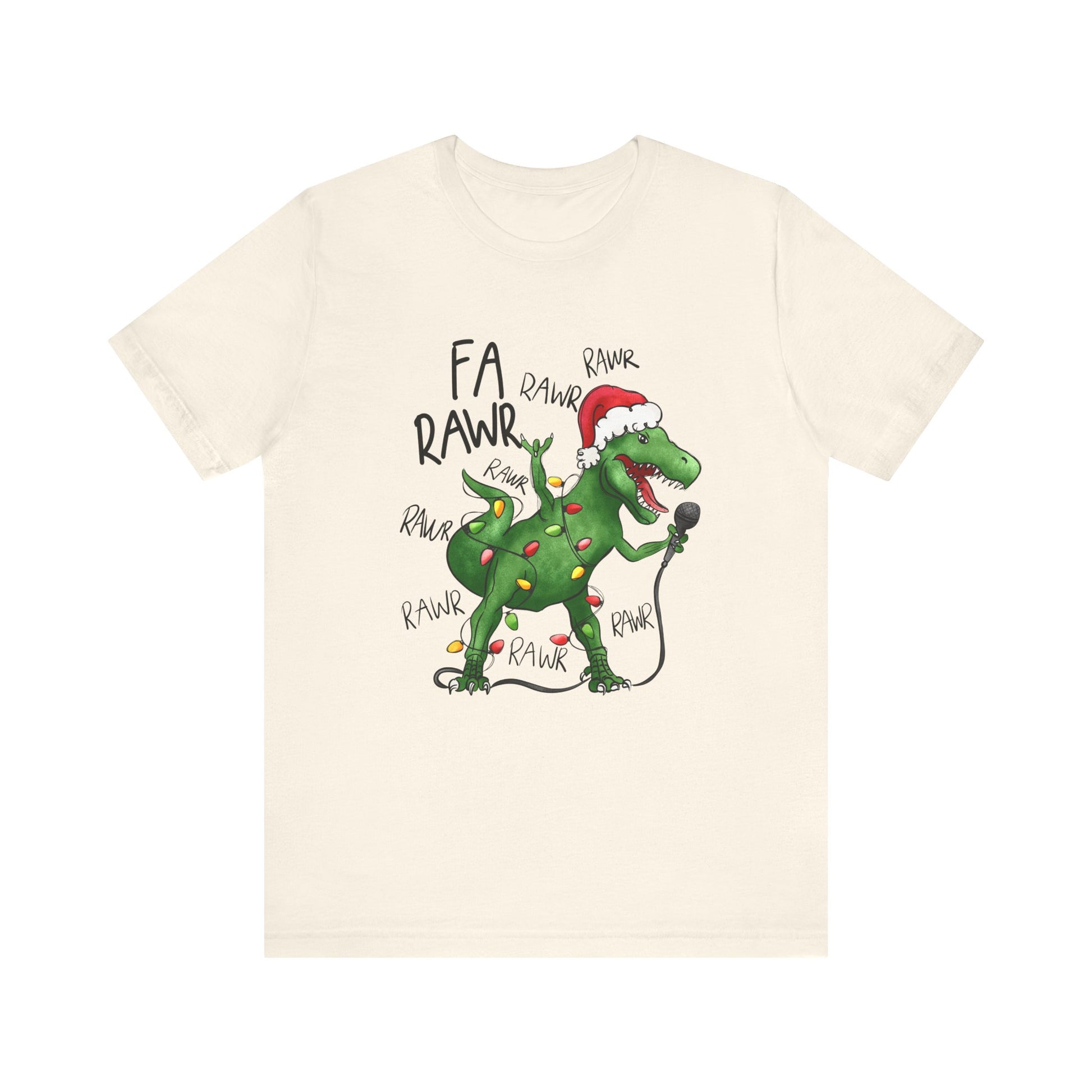 Dinosaur Karaoke Christmas Music Shirt, Christmas Music Shirt - PopCultureByDesign36