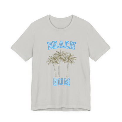 Beach Bum Palm Tree Shirt, Tropical Island Vacation Clothing, Palm Tree Lover Gift - PopCultureByDesign36