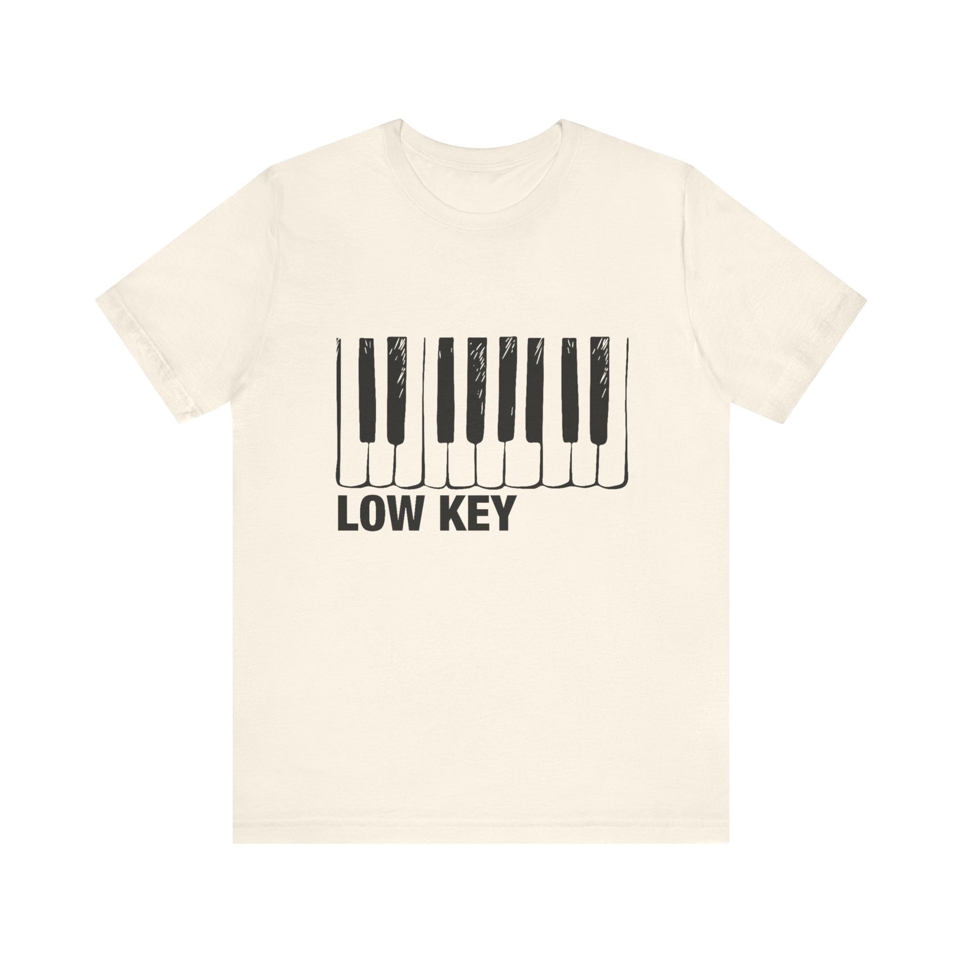 Funny Piano Player Shirt, Low Key Tee, Slang shirt, Piano Students - PopCultureByDesign36