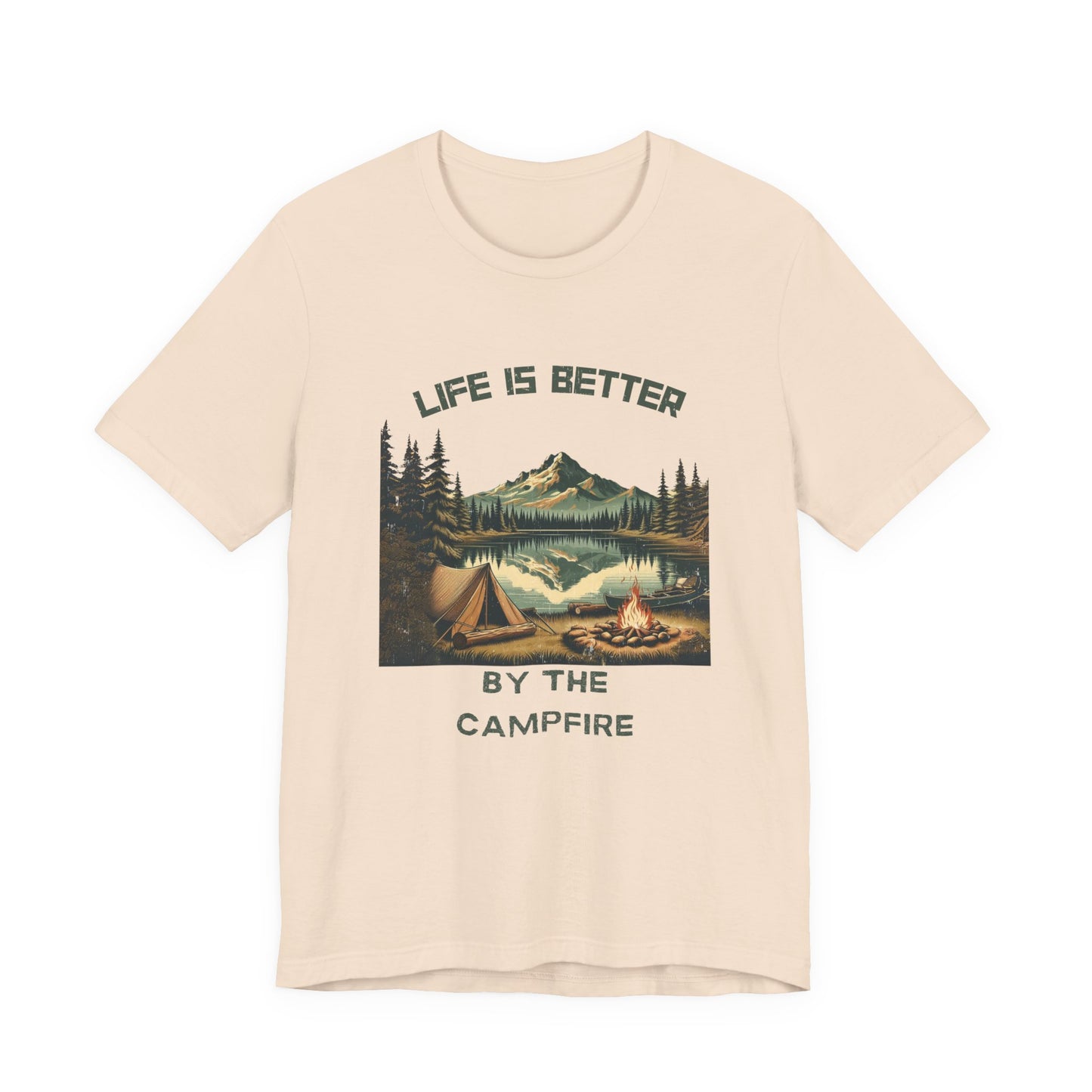 Camping by the lake, Camping shirt, Adventure shirt, Outdoor shirt - PopCultureByDesign36