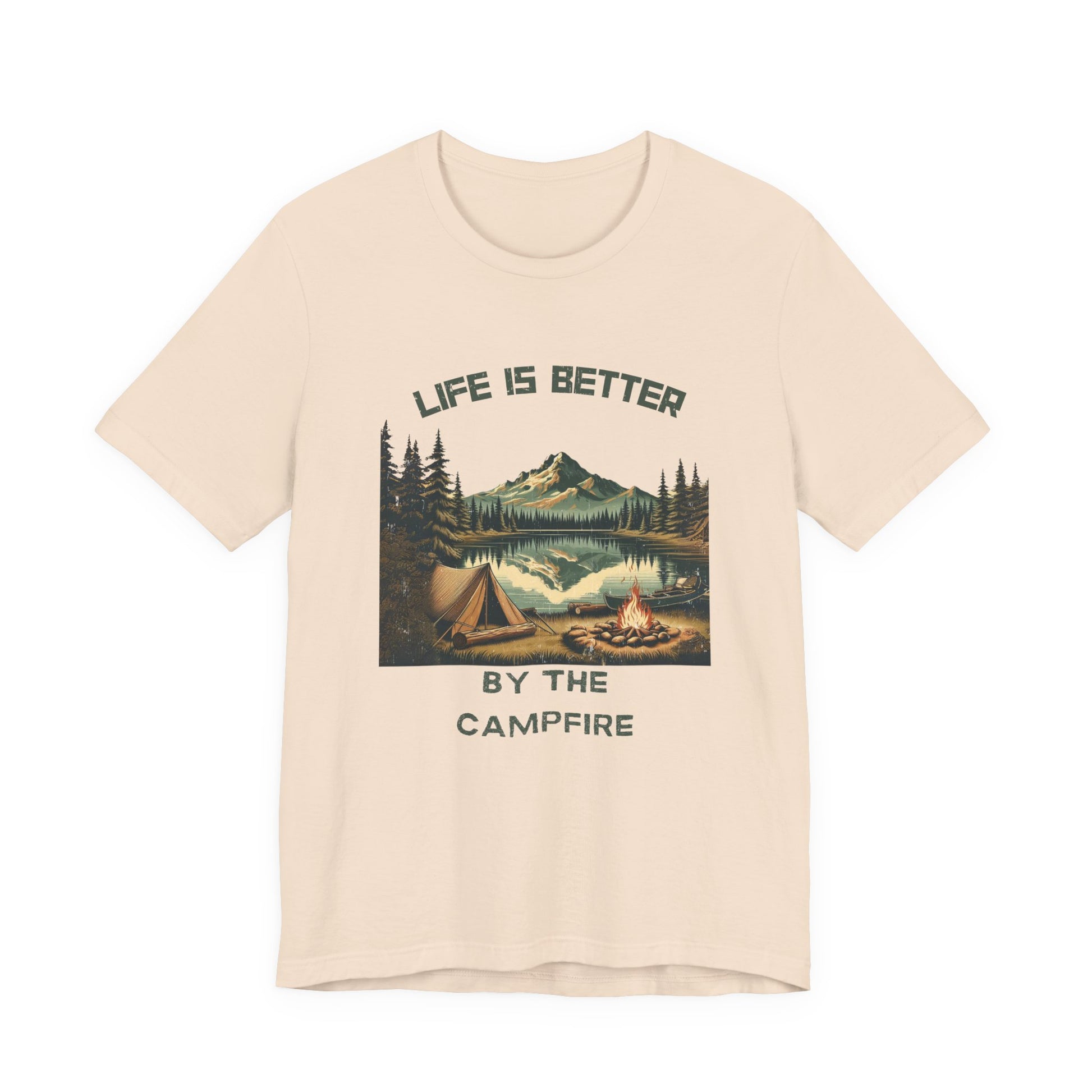 Camping by the lake, Camping shirt, Adventure shirt, Outdoor shirt - PopCultureByDesign36