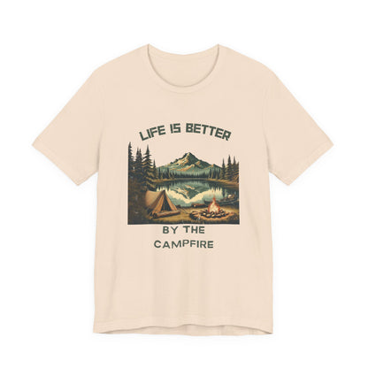 Camping by the lake, Camping shirt, Adventure shirt, Outdoor shirt - PopCultureByDesign36