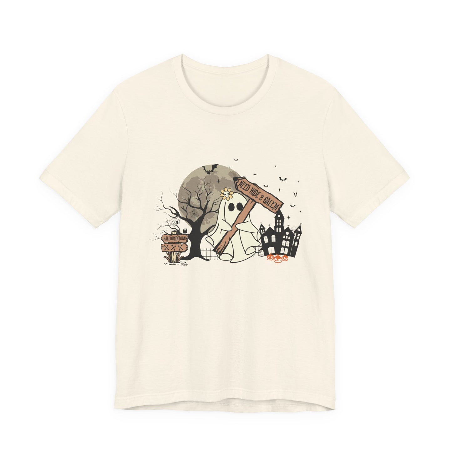 Funny Ghost Needing a Ride, Funny Ghost Shirt, Hitchhiking Ghost Shirt - PopCultureByDesign36