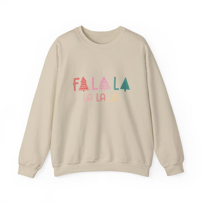Fa La La Sweatshirt, Christmas Family Sweater, Christmas Holiday Sweatshirt - PopCultureByDesign36