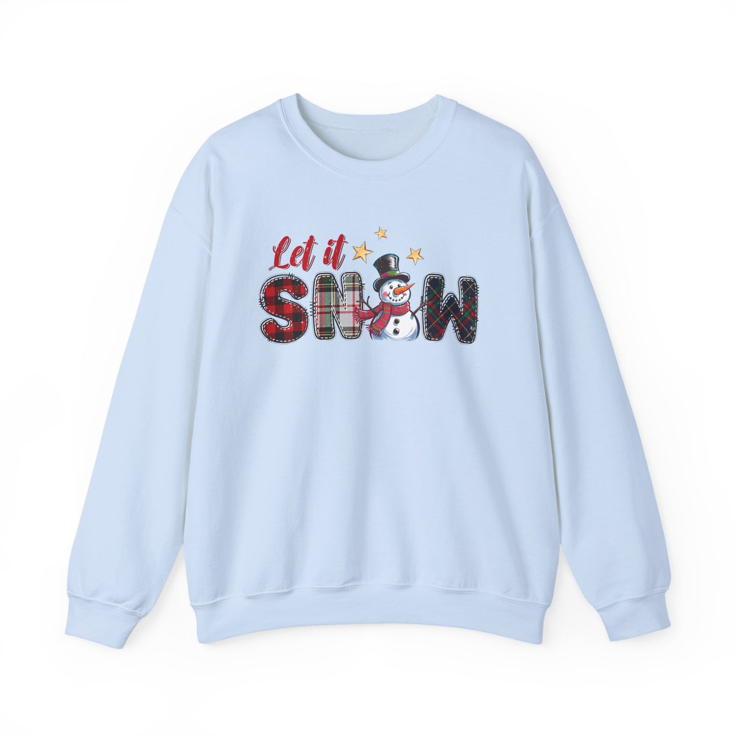 Let It Snow Sweatshirt, Christmas Tis The Season Sweatshirt, Merry Christmas - PopCultureByDesign36