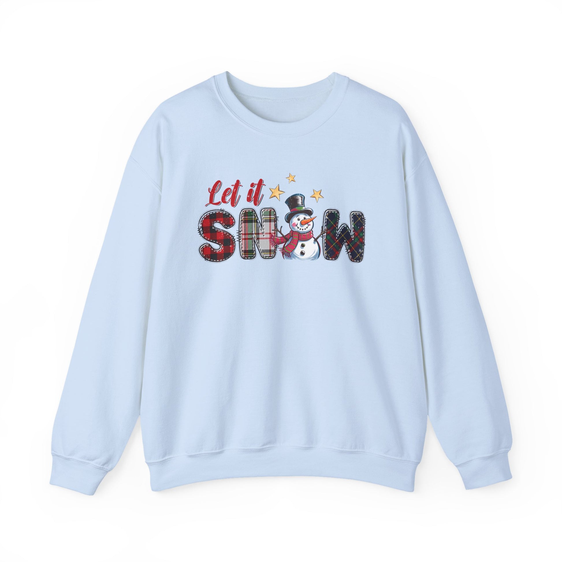 Let It Snow Sweatshirt, Christmas Tis The Season Sweatshirt, Merry Christmas - PopCultureByDesign36