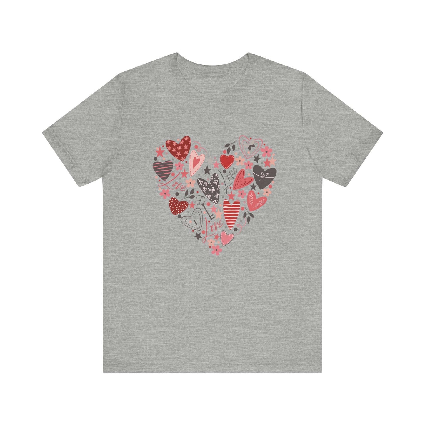 Valentine Heart Shirt, Heart Shirt, Love Shirt, Valentine Shirt, Valentines Day Shirt - PopCultureByDesign36