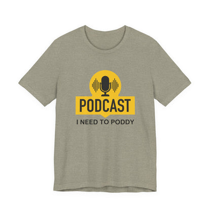 Funny Podcast Shirt, Podcaster Shirt, Podcaster Gift Idea, Podcasting Tee, Webcast Shirt, Podcast Lover Gift, Podcaster Joke Shirt - PopCultureByDesign36