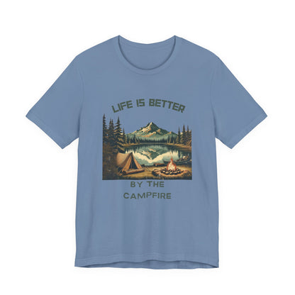 Camping by the lake, Camping shirt, Adventure shirt, Outdoor shirt - PopCultureByDesign36