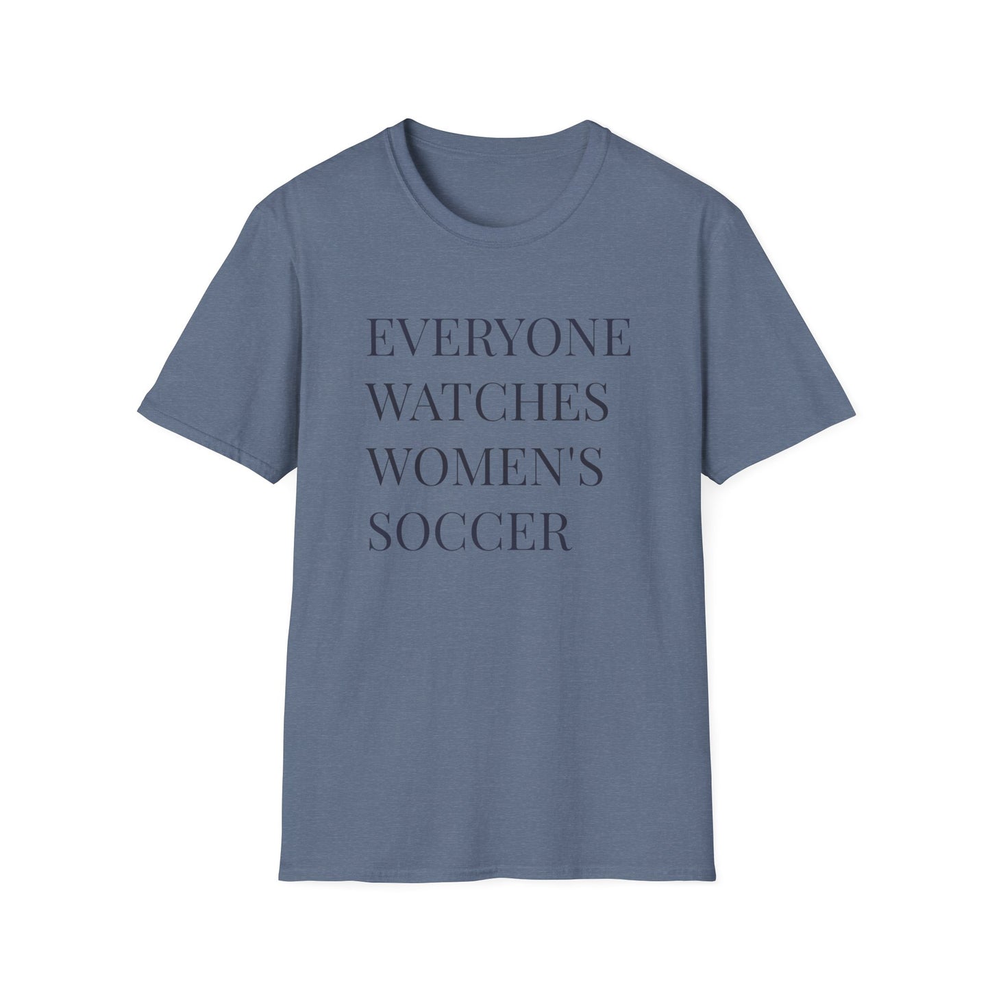 Womens Soccer T-Shirt, Female Athlete Sports Women's Sports - PopCultureByDesign36