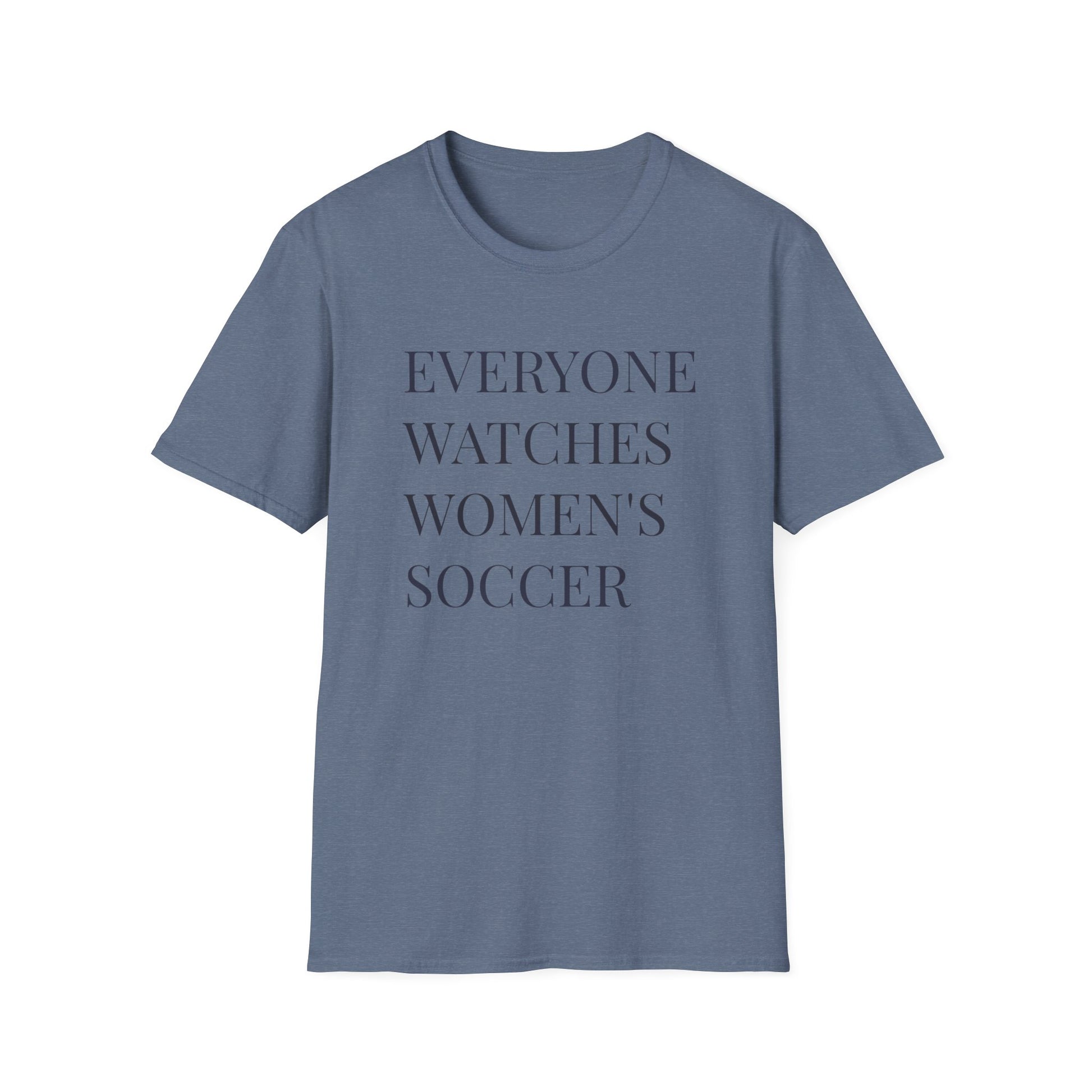Womens Soccer T-Shirt, Female Athlete Sports Women's Sports - PopCultureByDesign36