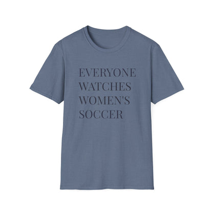 Womens Soccer T-Shirt, Female Athlete Sports Women's Sports - PopCultureByDesign36
