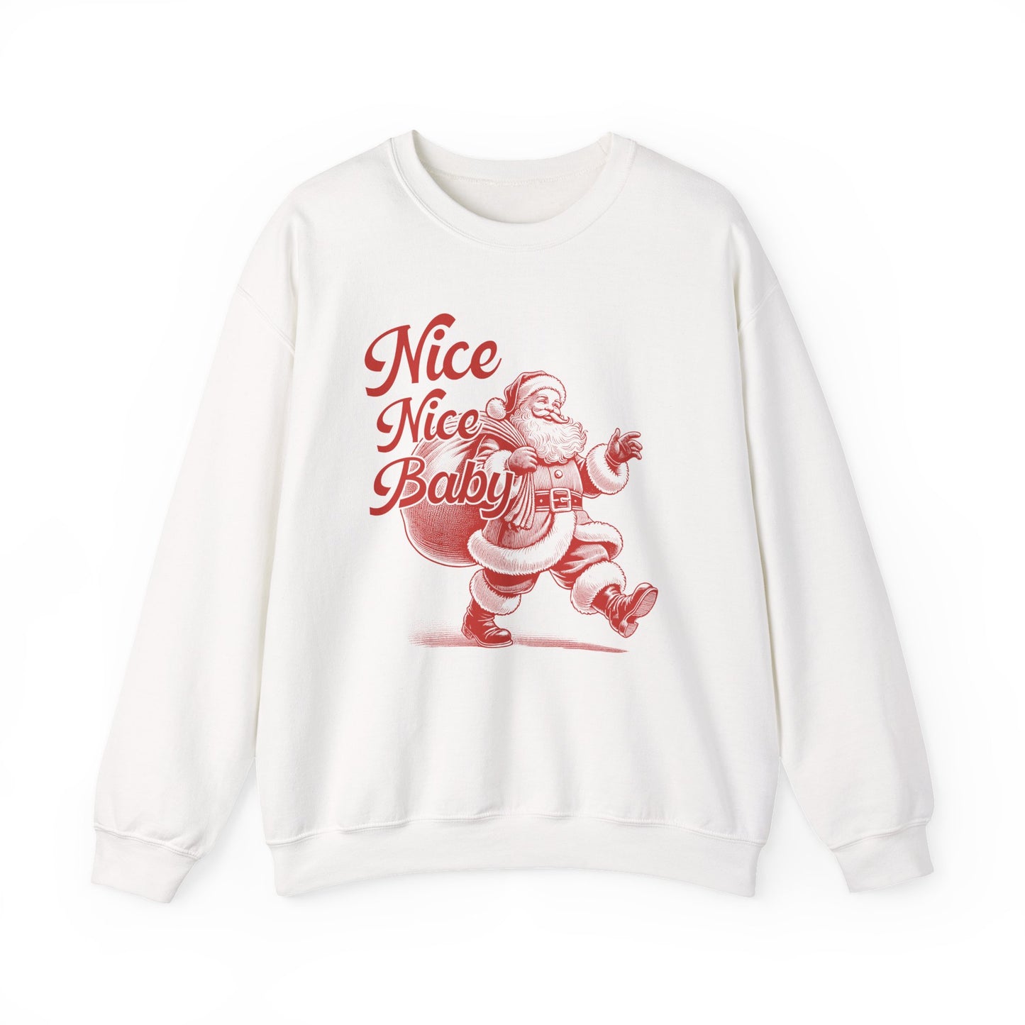 Nice Nice Baby, Xmas Sweatshirt, Family Christmas, Christmas Jolly - PopCultureByDesign36