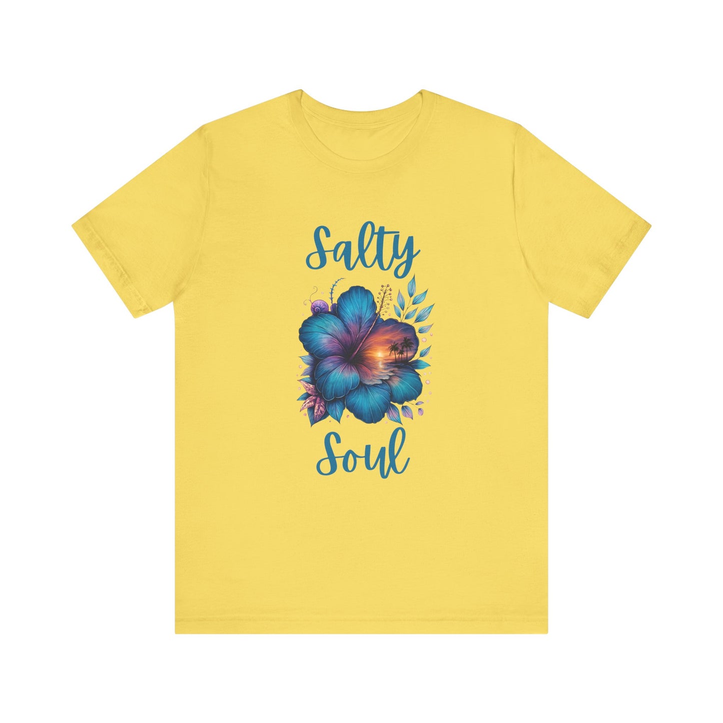 Summer Salty Soul T-shirt, Trendy Summer Shirt, Retro Summer T-shirt - PopCultureByDesign36