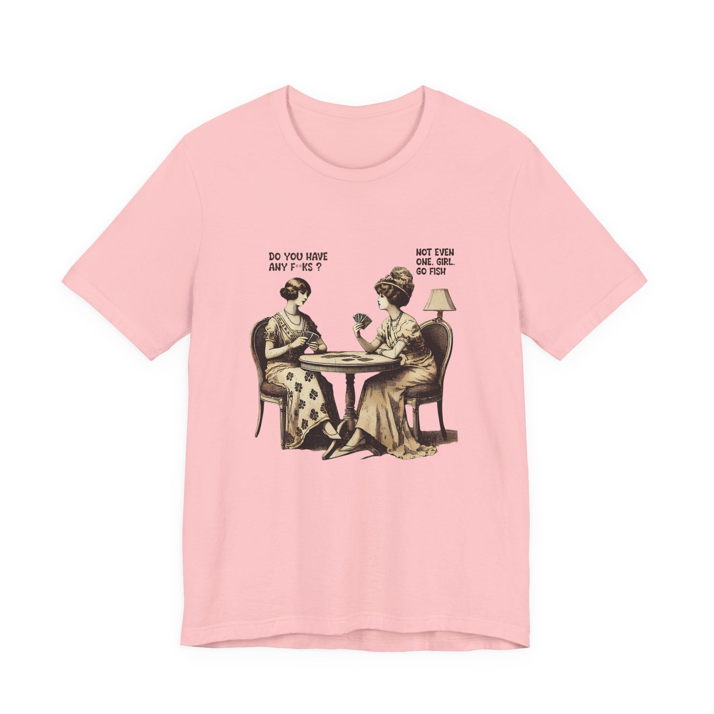 Funny Card Playing Tee, Card Playing Lovers Tee, Vintage Style Top - PopCultureByDesign36
