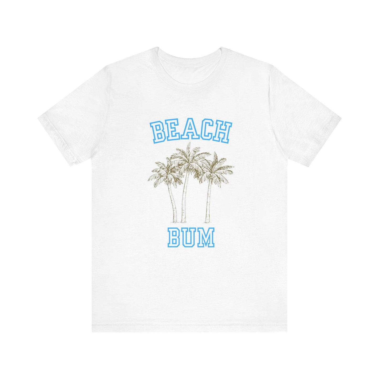 Beach Bum Palm Tree Shirt, Tropical Island Vacation Clothing, Palm Tree Lover Gift - PopCultureByDesign36