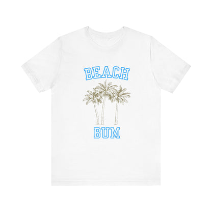 Beach Bum Palm Tree Shirt, Tropical Island Vacation Clothing, Palm Tree Lover Gift - PopCultureByDesign36