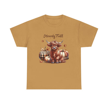 Howdy Fall, Moody shirt, Funny Cow shirt, Cow Shirt - PopCultureByDesign36