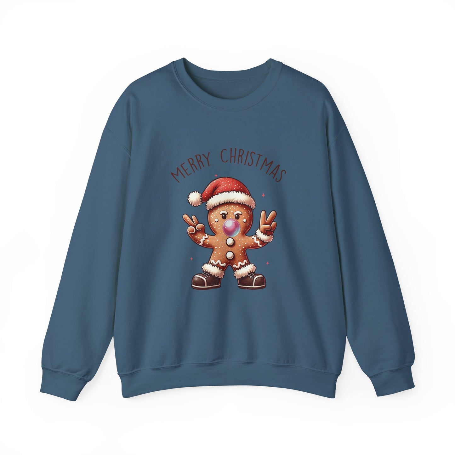 Funny Christmas Gingerbread Sweatshirt, Christmas Cookie Shirt, Christmas Santa - PopCultureByDesign36