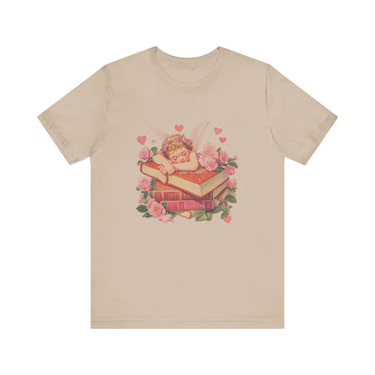 Reading Cupid Shirt, Funny Cupid Shirt, Cupid Love Shirt, Book Reader Shirt - PopCultureByDesign36