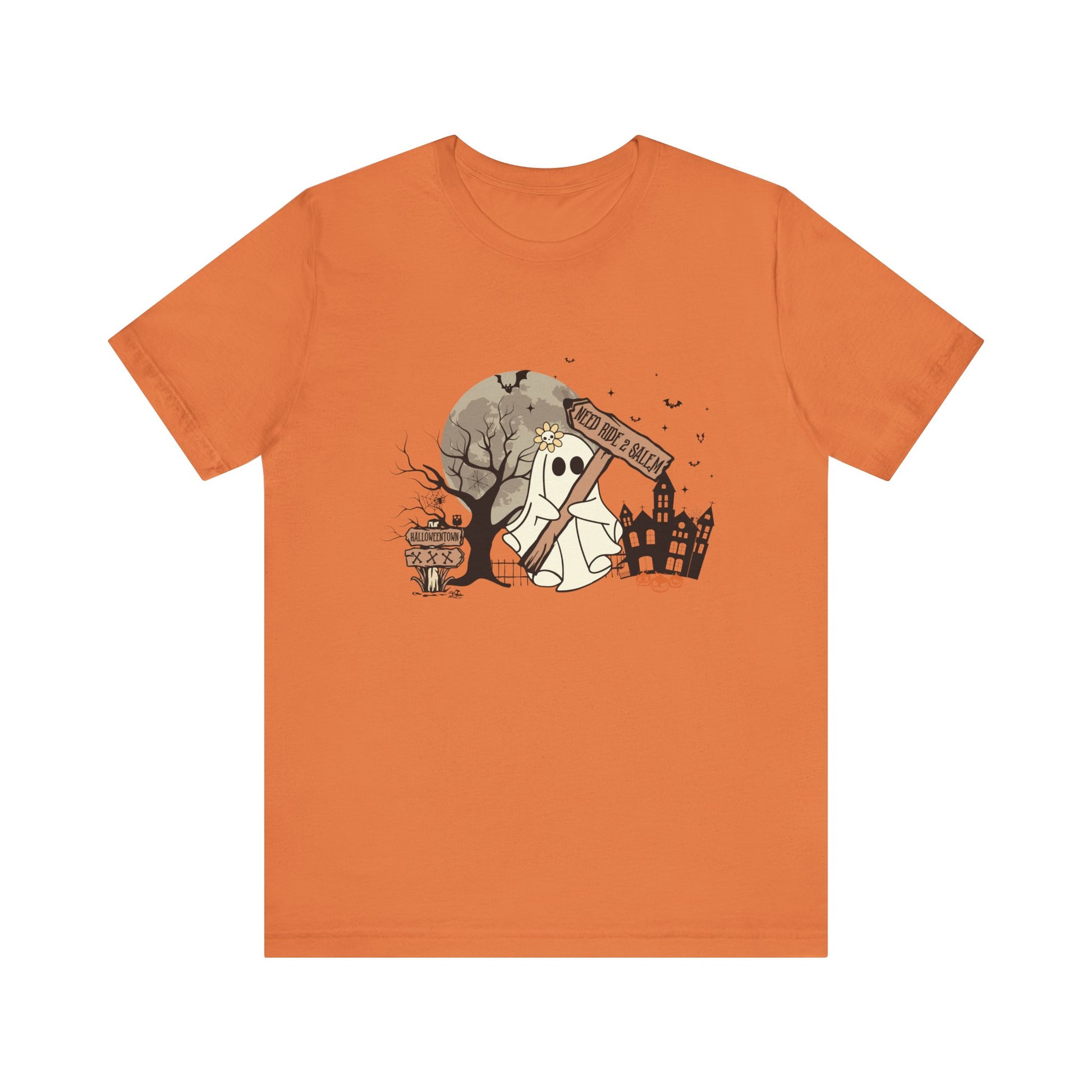 Funny Ghost Needing a Ride, Funny Ghost Shirt, Hitchhiking Ghost Shirt - PopCultureByDesign36