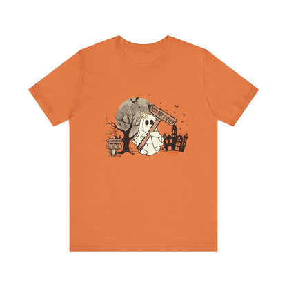 Funny Ghost Needing a Ride, Funny Ghost Shirt, Hitchhiking Ghost Shirt - PopCultureByDesign36