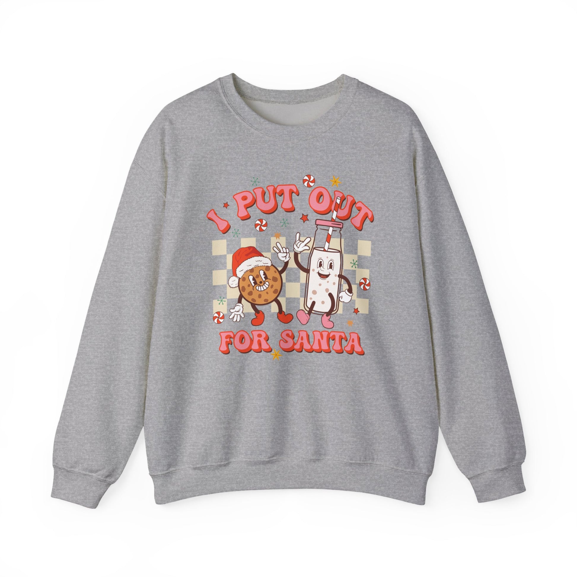 Put Out For Santa Sweatshirt, Funny Christmas Shirt, Funny Santa Sweatshirt - PopCultureByDesign36