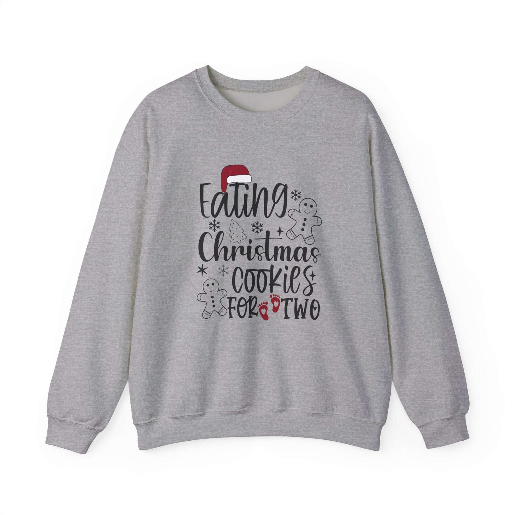Pregnancy Reveal Sweater, Xmas Pregnant Shirt, New Mom Sweatshirt - PopCultureByDesign36