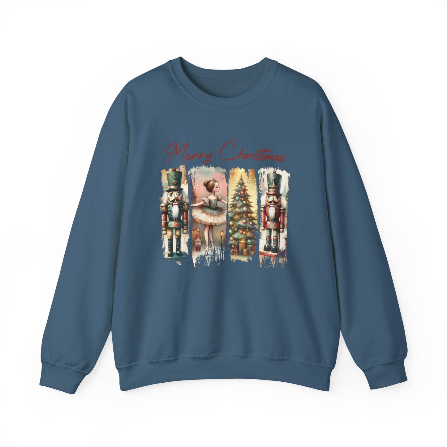 Merry Christmas Sweatshirt, Christmas Tis The Season Sweatshirt - PopCultureByDesign36