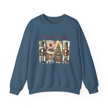 Merry Christmas Sweatshirt, Christmas Tis The Season Sweatshirt - PopCultureByDesign36