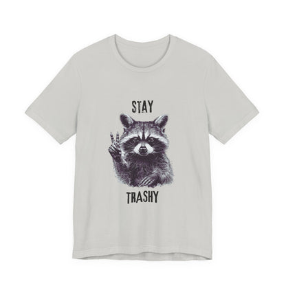 Stay Trashy Raccoon Shirt, Raccoon Shirt Funny, Cool Vintage Style Raccoon Shirt - PopCultureByDesign36