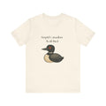 Funny Hockey Shirt — "Stupid Canadian Wolf Bird" Tee by PopCultureByDesign36