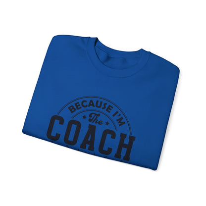 Because I'm The Coach That's Why, Coach Gifts, Shirts For Coach - PopCultureByDesign36