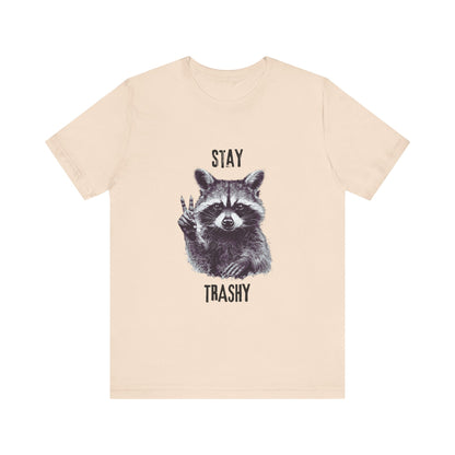 Stay Trashy Raccoon Shirt, Raccoon Shirt Funny, Cool Vintage Style Raccoon Shirt - PopCultureByDesign36