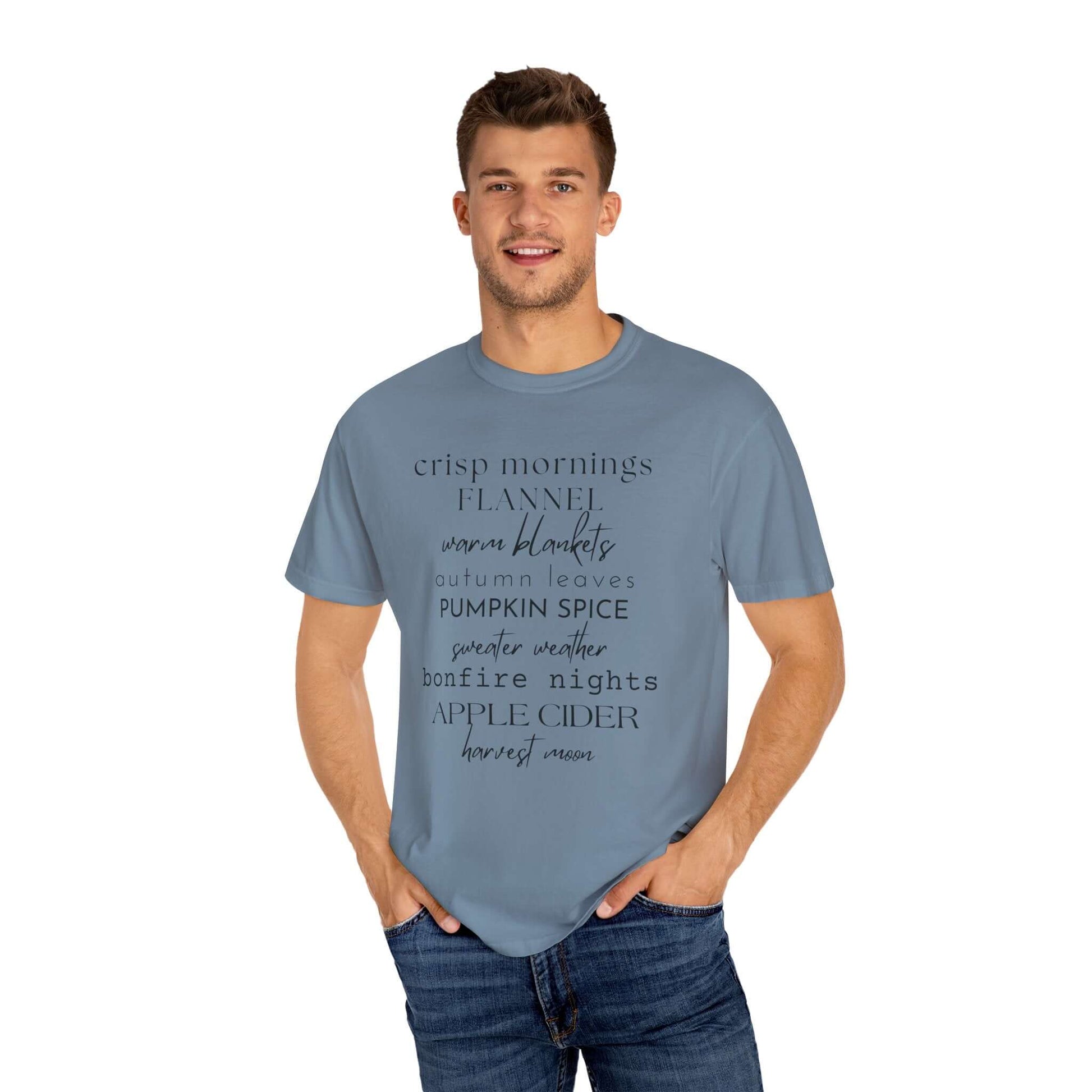 Cute Fall Comfort Colors® Shirt, Hello Fall Shirt, Fall Definition Shirt - PopCultureByDesign36
