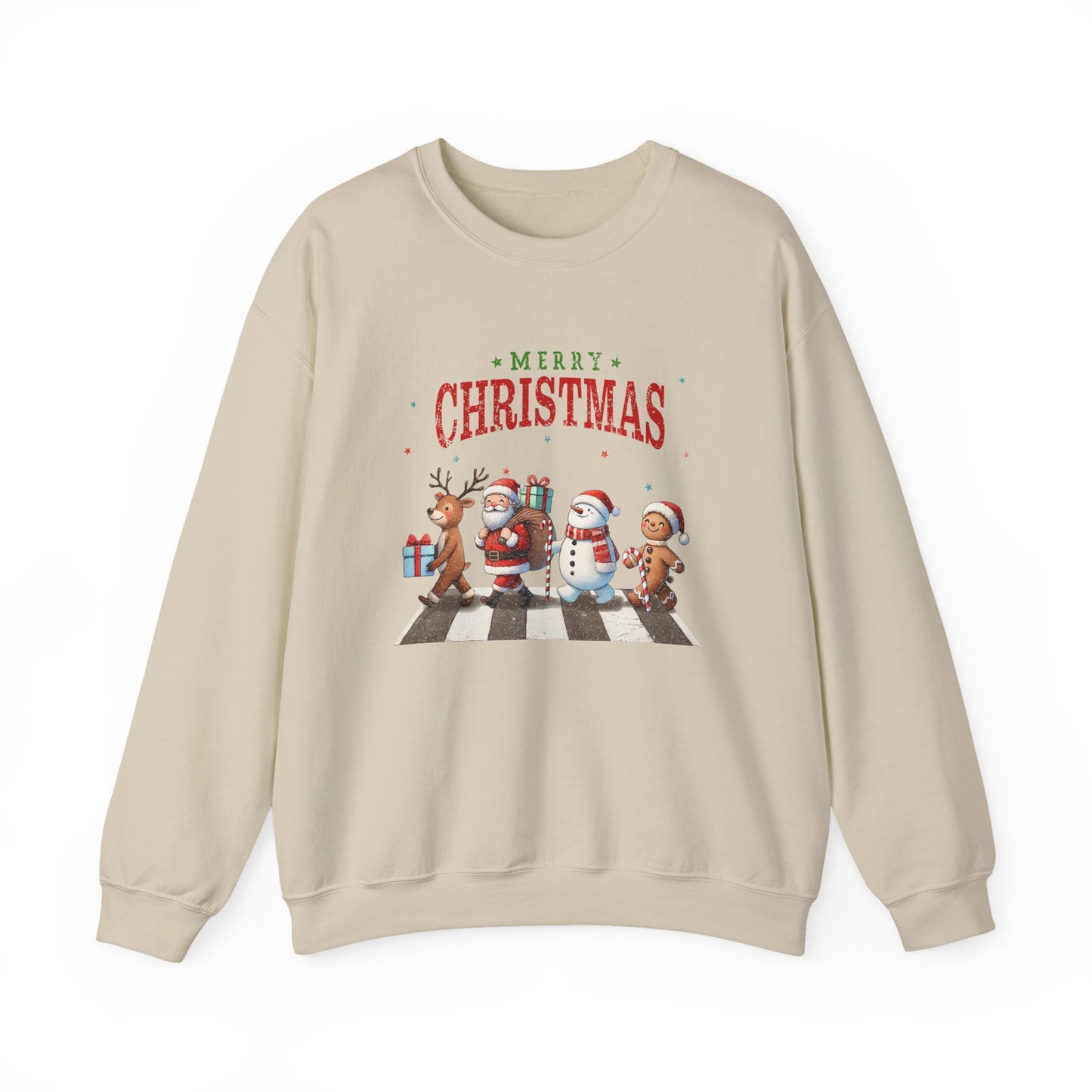 Christmas Sweatshirt, Cute Gingerbread Sweater, Gift For Christmas - PopCultureByDesign36