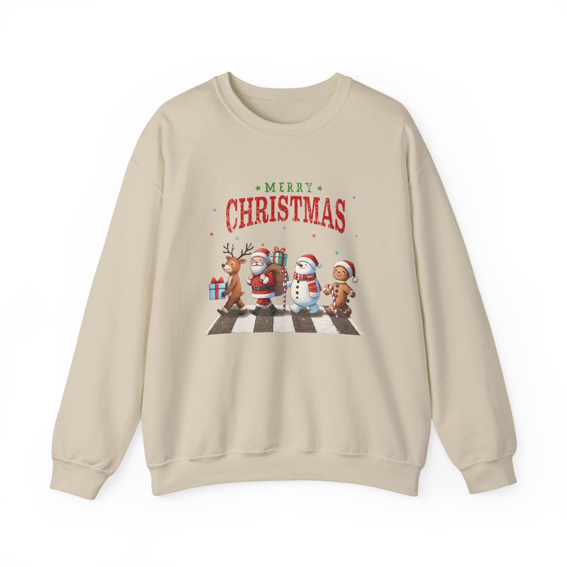 Christmas Sweatshirt, Cute Gingerbread Sweater, Gift For Christmas - PopCultureByDesign36
