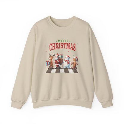 Christmas Sweatshirt, Cute Gingerbread Sweater, Gift For Christmas - PopCultureByDesign36