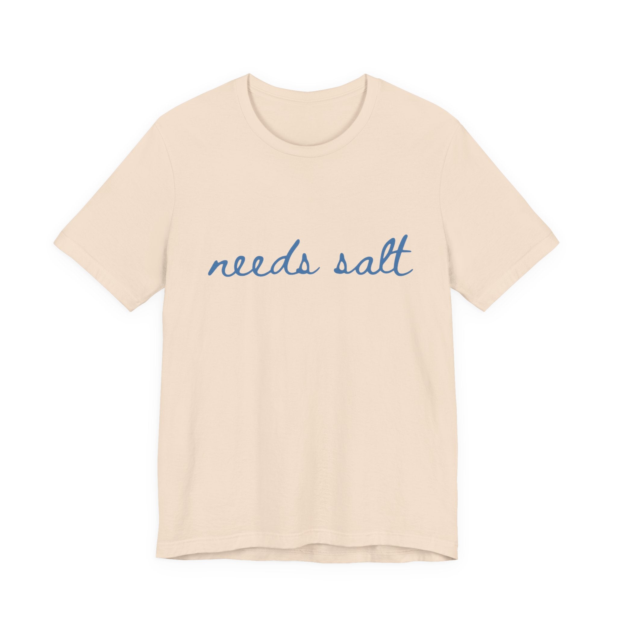 Needs Salt — Foodie Chef T-Shirt by PopCultureByDesign36