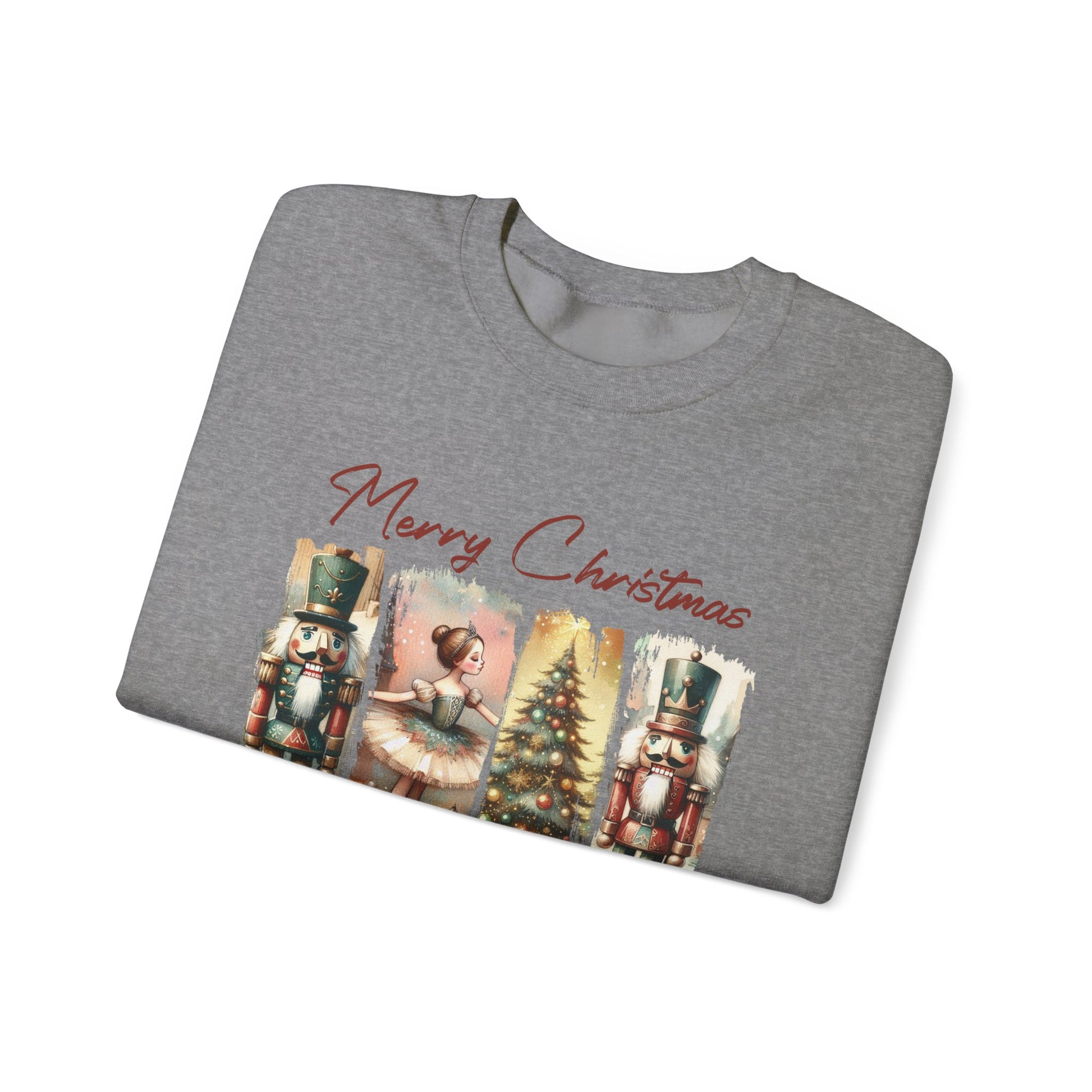 Merry Christmas Sweatshirt, Christmas Tis The Season Sweatshirt - PopCultureByDesign36