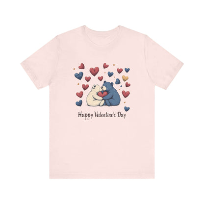 Bear Valentine Shirt, Cute Bear Shirt, Teddy Bear Shirt, Heart Valentine Shirt - PopCultureByDesign36