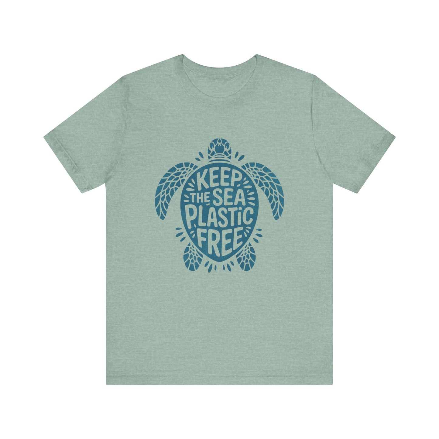 Sea Life Earth Day Unisex T-shirt, Save the Ocean Tee, Eco-Friendly Tee - PopCultureByDesign36