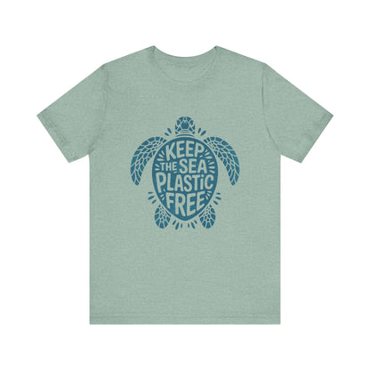 Sea Life Earth Day Unisex T-shirt, Save the Ocean Tee, Eco-Friendly Tee - PopCultureByDesign36